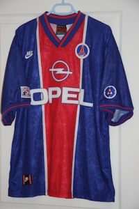 Maillot domicile 1995-96 (collection MaillotsPSG)