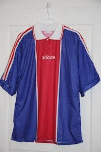 Maillot domicile Adidas 1994-98 (collection MaillotsPSG)