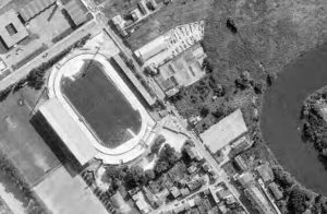 Vue aérienne du stade Marcel-Picot