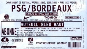Bordeaux – PSG 0-0, 14/04/07, Ligue 1 06-07
