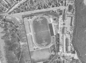 Vue aérienne du stade Séraucourt