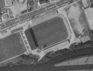 Vue aérienne du stade de la Route de Lorient
