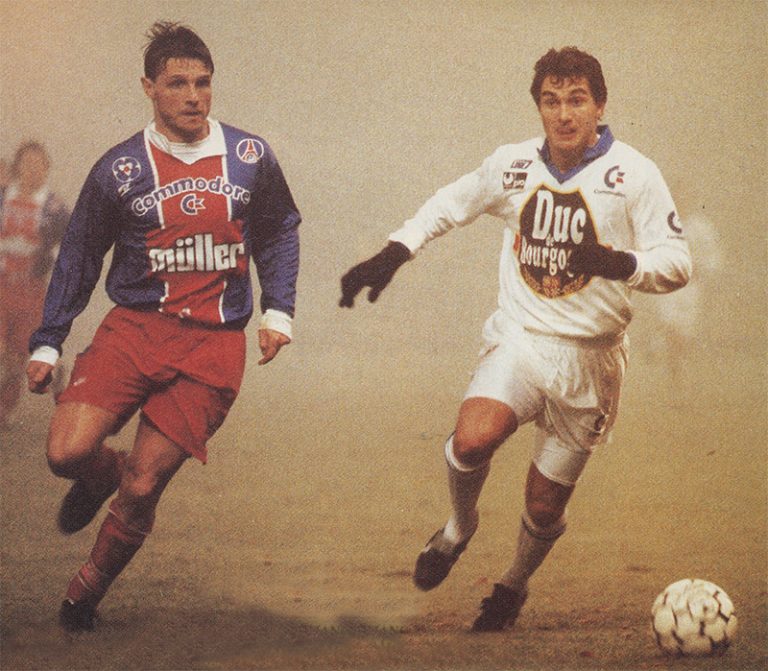 Auxerre  PSG 22, 30/11/91, Division 1 9192  Histoire du #PSG
