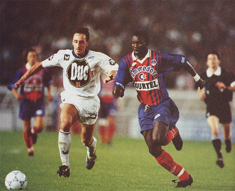PSG  Auxerre 40, 23/09/93, Division 1 9394  Histoire du #PSG