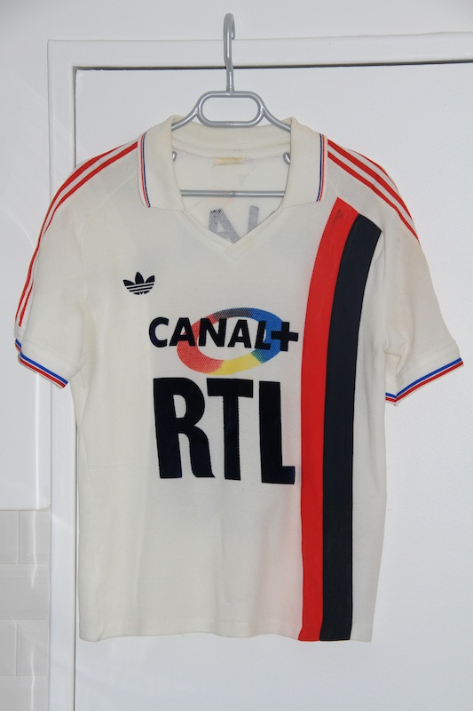 Maillot domicile 1986-87 (collection MaillotsPSG)