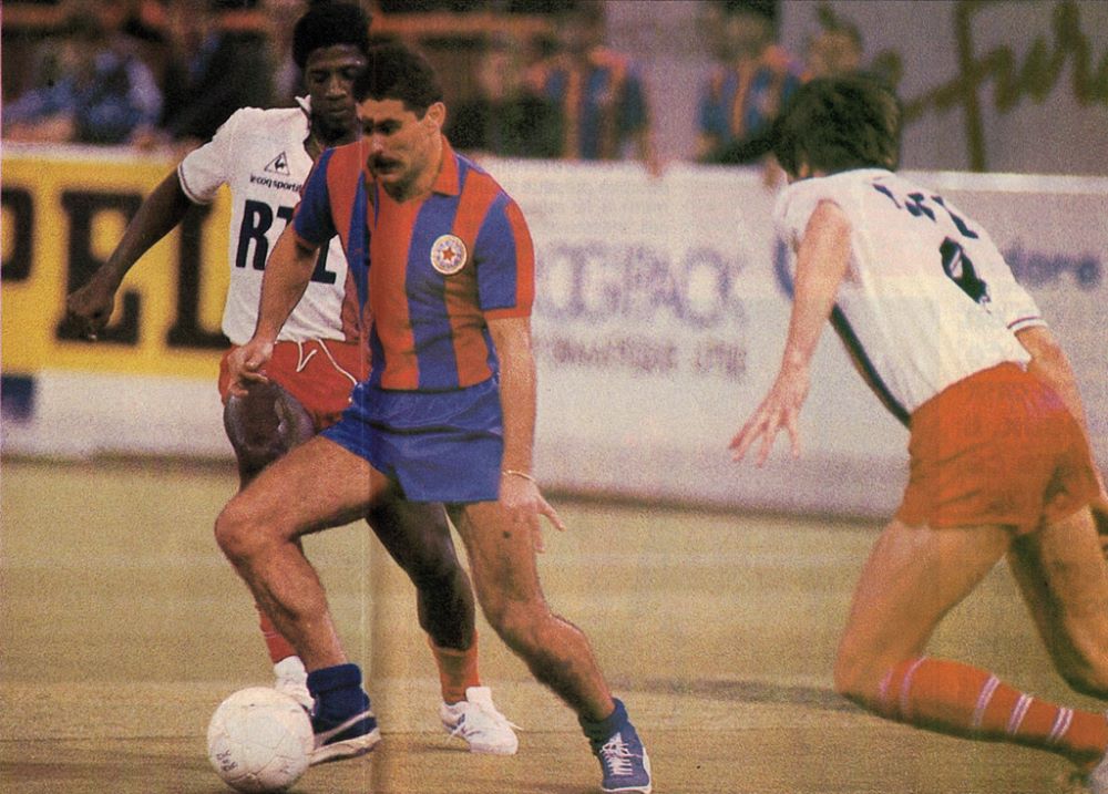PSG - Hajduk Split 8-6, 07/01/86, amical en salle 85-86 - Histoire du #PSG