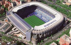Le stade Santiago-Bernabeu