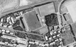 Vue aérienne du Stade François-Le-Parco