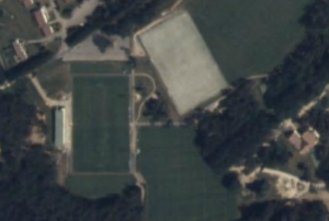 Vue aérienne du stade du Centre National du Football