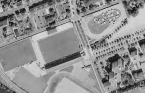 Vue aérienne du stade Emile-Albeau