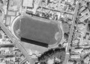 Vue aérienne du Stade Gilbert-Brutus