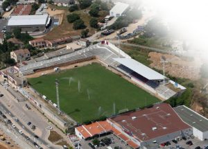 Le stade Ange-Casanova juste avant les aménagements de 2016