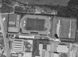 Vue aérienne du stade Le -Dantec