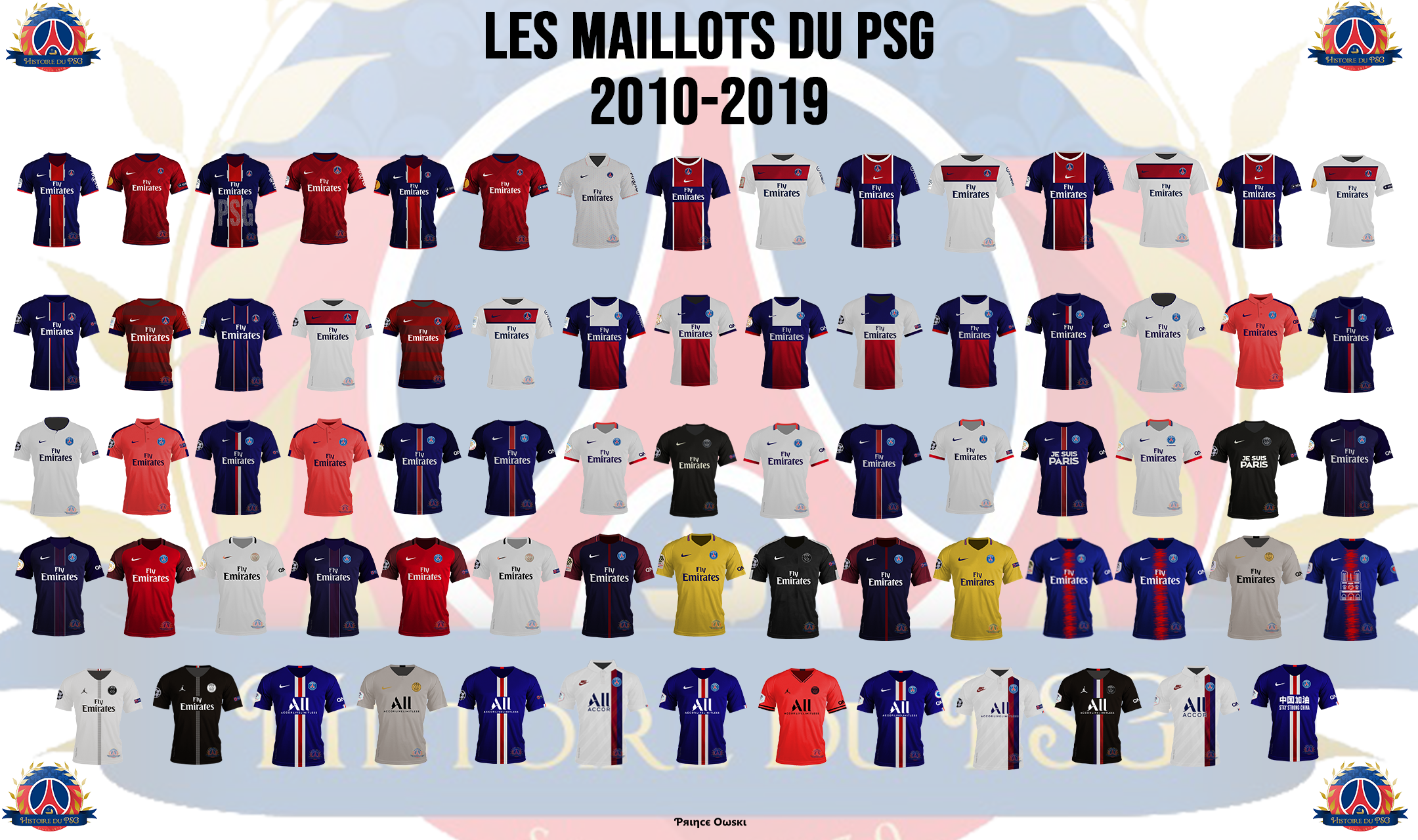 Maillot design Maillot PSG traditionnel