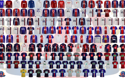 Les maillots du PSG en Coupe de France